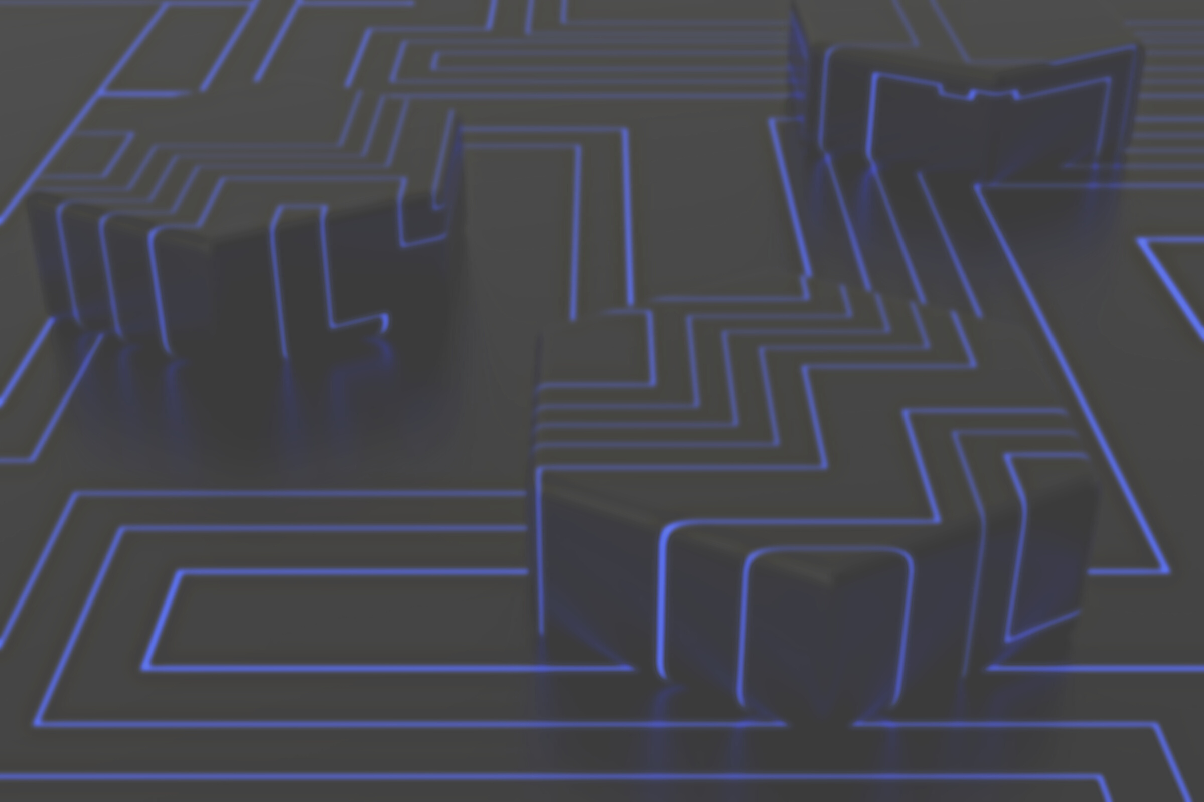 Digital Technology Abstract Background. 3D Rendering.